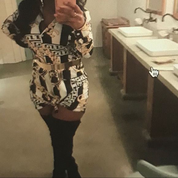 Button down blouse dress - Picture 4 of 6